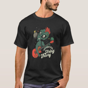 T-shirt Théorie des cordes avancées Guitariste Ufo Alien A