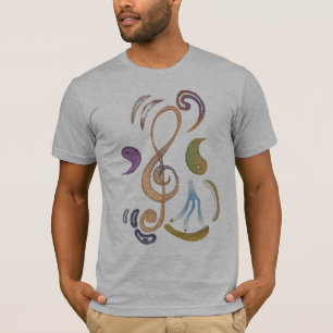 T-shirt théorie mélangée