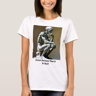 T-shirt Théoriste de l'astronaute antique - Penseur