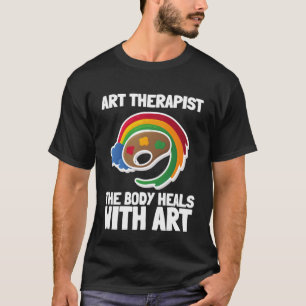 T-shirt Thérapeute D'Art Et Thérapeute De Récréation R