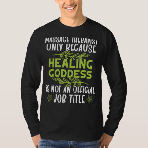 T-shirt Thérapeute de massage