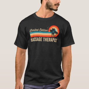 T-shirt Thérapeute de massage Anniversaire Rétro Hommes Vi
