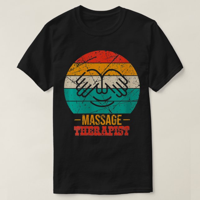 T-shirt Thérapeute de massage pour femmes Funny Massage Th (Design devant)