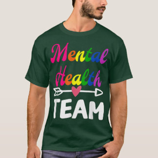 T-shirt Thérapeute de sensibilisation de l'équipe de santé