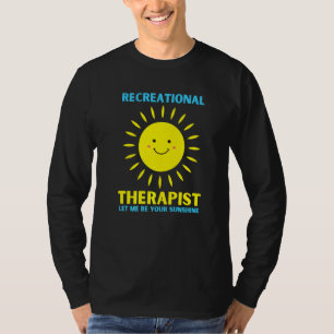 T-shirt Thérapeute en thérapie récréative Sunshine RT Mois