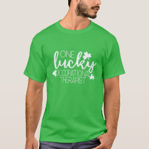 T-shirt Thérapeute physique pour la Saint Patrick's Day P