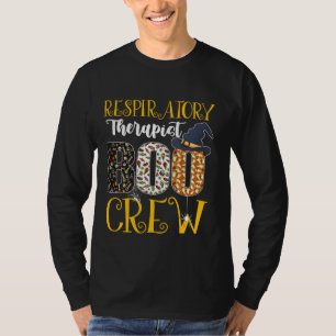 T-shirt Thérapeute respiratoire Boo Crew Infirmière Hallow
