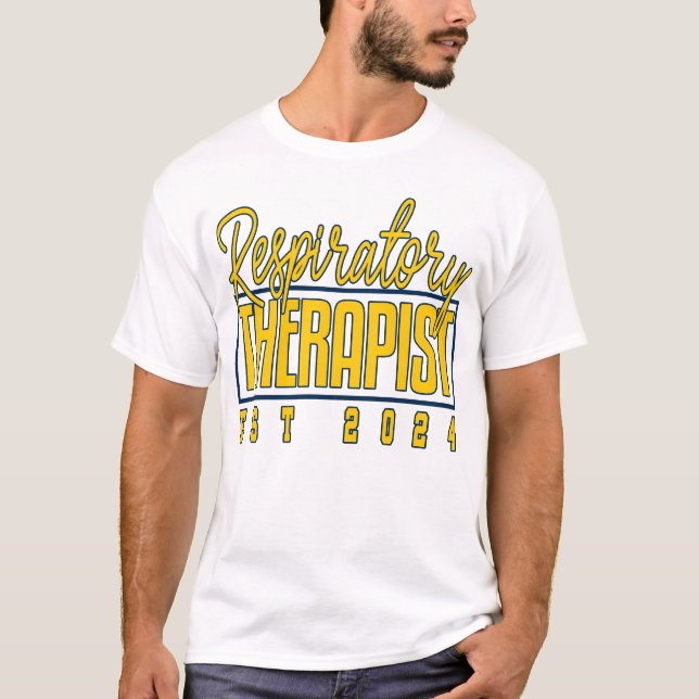 T-shirt Thérapeute respiratoire Est 2024 (Devant)