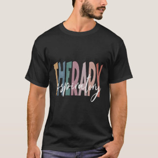 T-shirt Thérapeute respiratoire Rt Rta Retro Distres Vinta