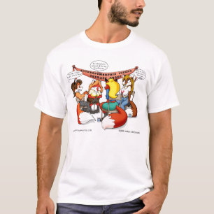 T-shirt Thérapie anthropomorphe de renarde