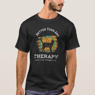 T-shirt Thérapie Chat Silhouette Thérapie pas cher Chat