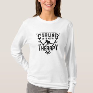 T-shirt Thérapie de curling