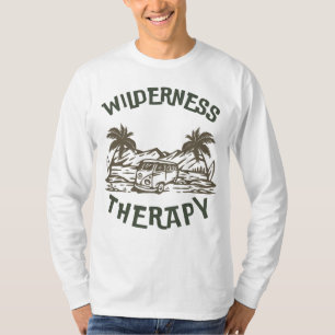 T-shirt thérapie de nature sauvage