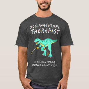 T-shirt Thérapie ergothérapeute de l'extérieur Insperat