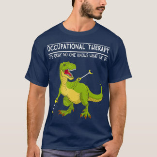 T-shirt Thérapie ergothérapeute de l'extérieur Insperation