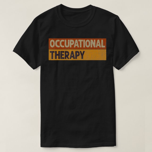 T-shirt Thérapie ergothérapeute, Inspirer OT Mont (Design devant)