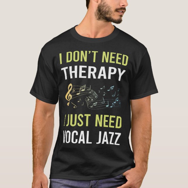 T-shirt Thérapie Jazz Vocal (Devant)