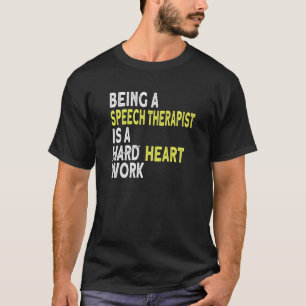 T-shirt Thérapie orthophonique Travail cardiaque orthophon