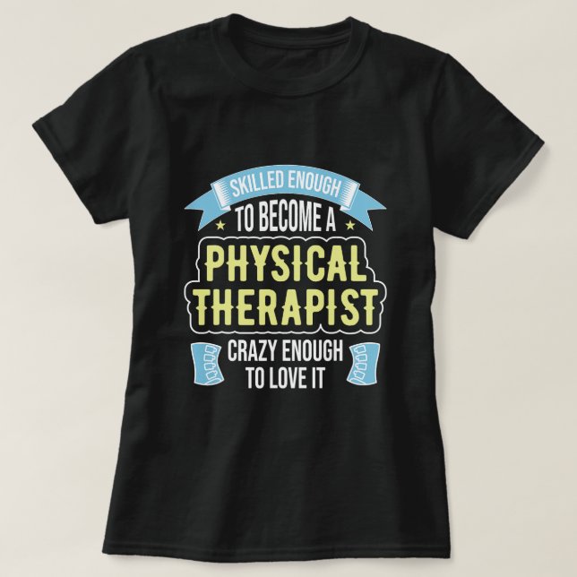 T-shirt Thérapie physique amusante (Design devant)