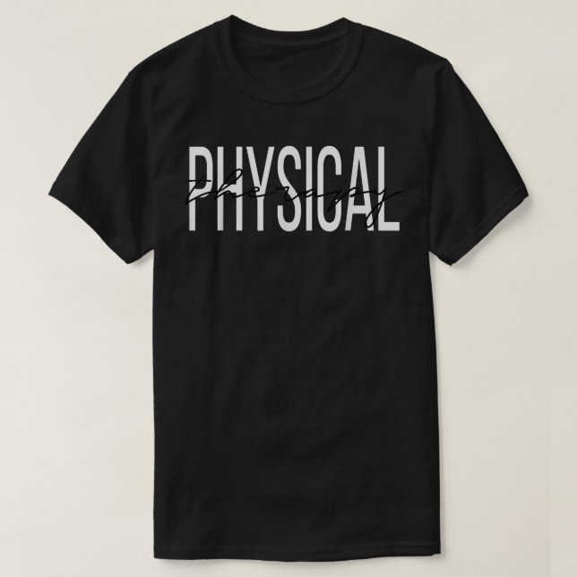 T-shirt Thérapie physique PT  (Design devant)