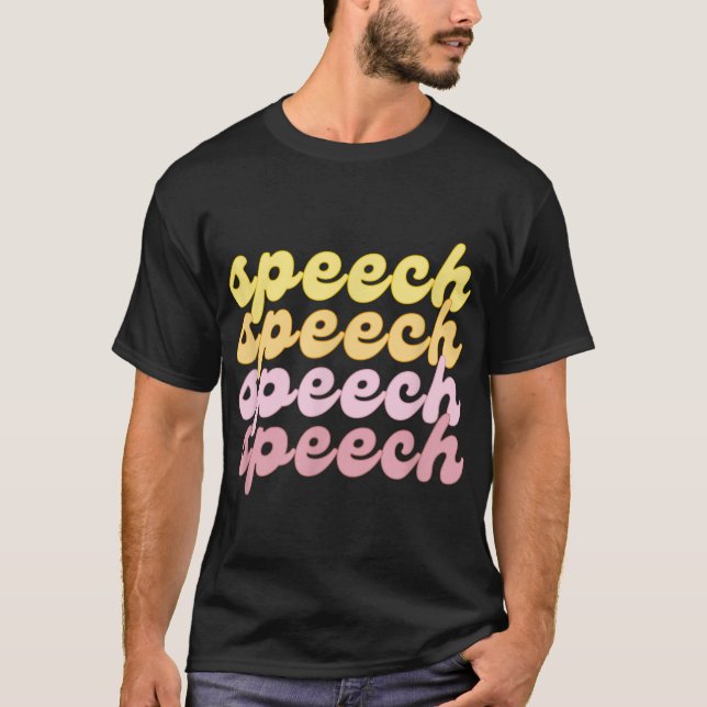T-shirt Thérapie vocale printemps et été SLP Thérapiste Ré (Devant)