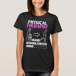 T-shirt Thérapiste physique mignon PT Thérapie physique po