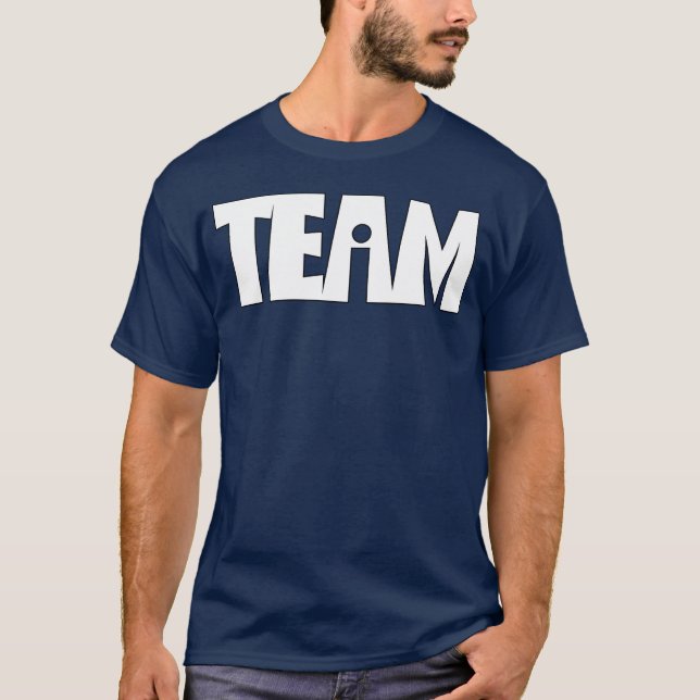 T-shirt There is an quote family (Devant)