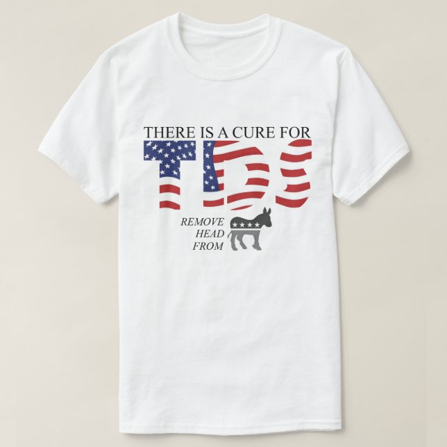 T-shirt There's a Cure Parody  (Design devant)