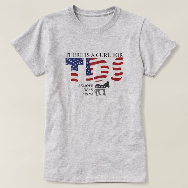 T-shirt There's a Cure Parody  (Design devant)