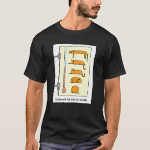 T-shirt Thermomètre pour chat pour s'amuser et T -