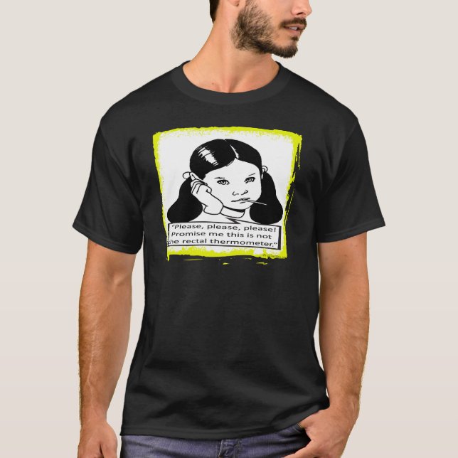 T-SHIRT THERMOMÈTRE RÉCTAL (Devant)