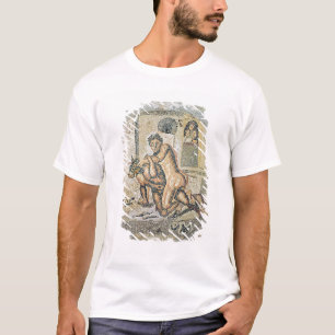 T-shirt Theseus luttant avec le Minotaur