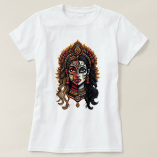 T-shirt Theyyam-Kathakali Fusion - Célébration du Kerala
