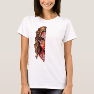 T-shirt Theyyam-Kathakali Fusion - Expressions audacieuses