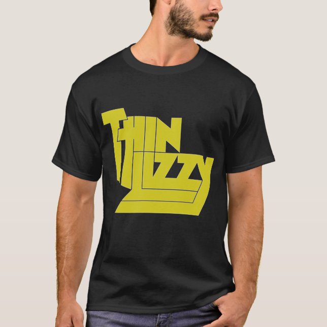 T-shirt Thin Lizzy Phil Lynott Irish Rock Dublin blues (Devant)