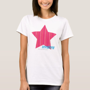 T-shirt Thin Stripes Magenta 3