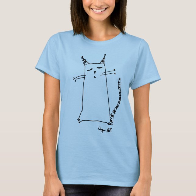 T-Shirt Thinkful chat (Devant)