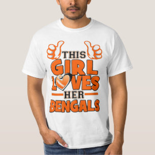 T-shirt This Girl Loves Her Bengals