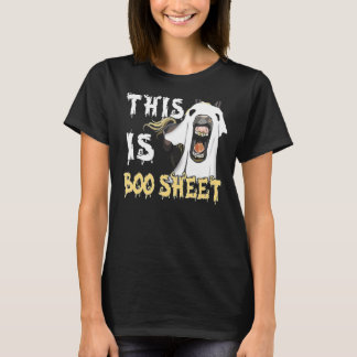 T-shirt This Is Boo Sheet Horse