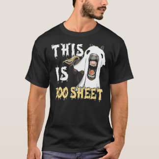 T-shirt This Is Boo Sheet Horse
