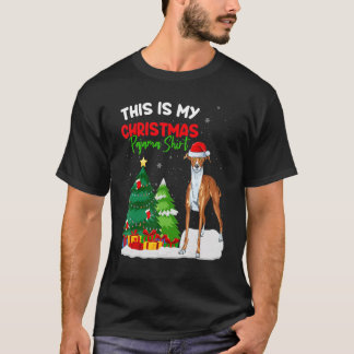 T-shirt This Is My Christmas Pajama  Greyhound Dog Owner