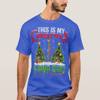 T-shirt This Is My Christmas Pajama Shirt Flute Music Chri