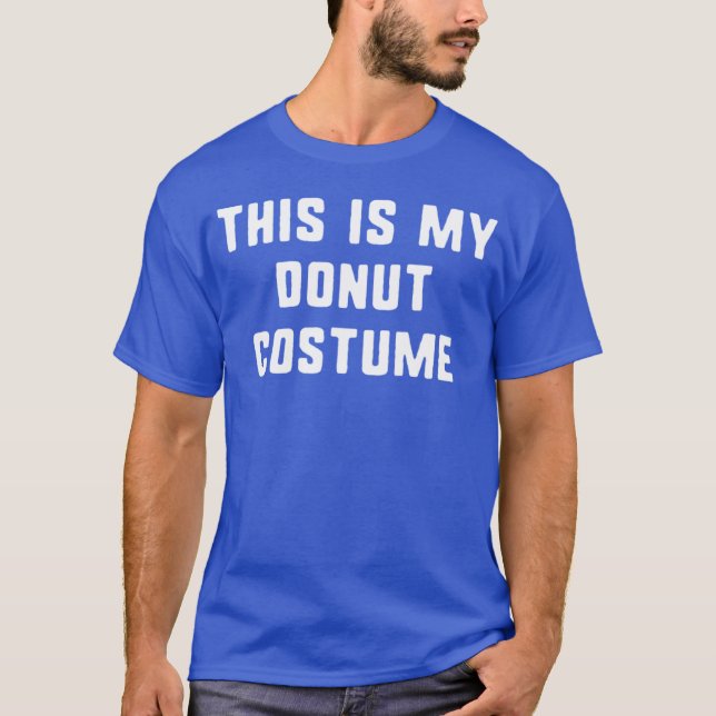 T-shirt This Is My Donut Halloween Easy - style 1 (Devant)