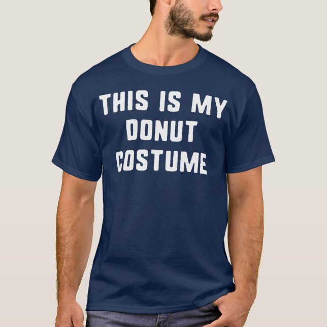 T-shirt This Is My Donut Halloween Easy - unique 2 (Devant)