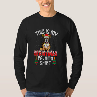 T-shirt This is my English Bulldog Dog Christmas Pajamas