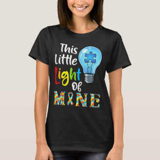 T-shirt This Little Light Of Mine Autism Awareness Support