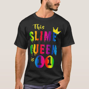 T-shirt THIS SLIME QUEEN 11 Years Old Shirt For 11 th Birt