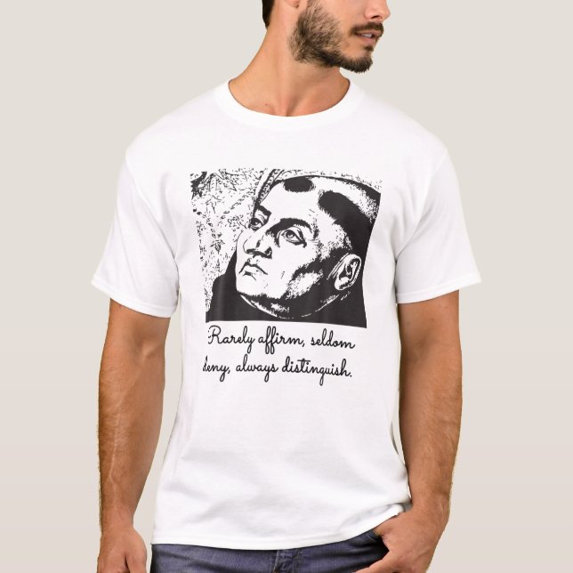 T-shirt Thomas Aquino (Devant)