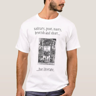T-SHIRT THOMAS HOBBES DIT .....