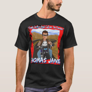 T-shirt Thomas JaneFrank Castle est mort Appelez-moi The P